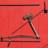 Red Barn Door #1 Red Barn Door #1